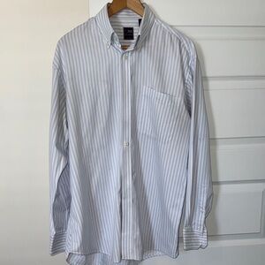 Classic Striped Button Down Shirt